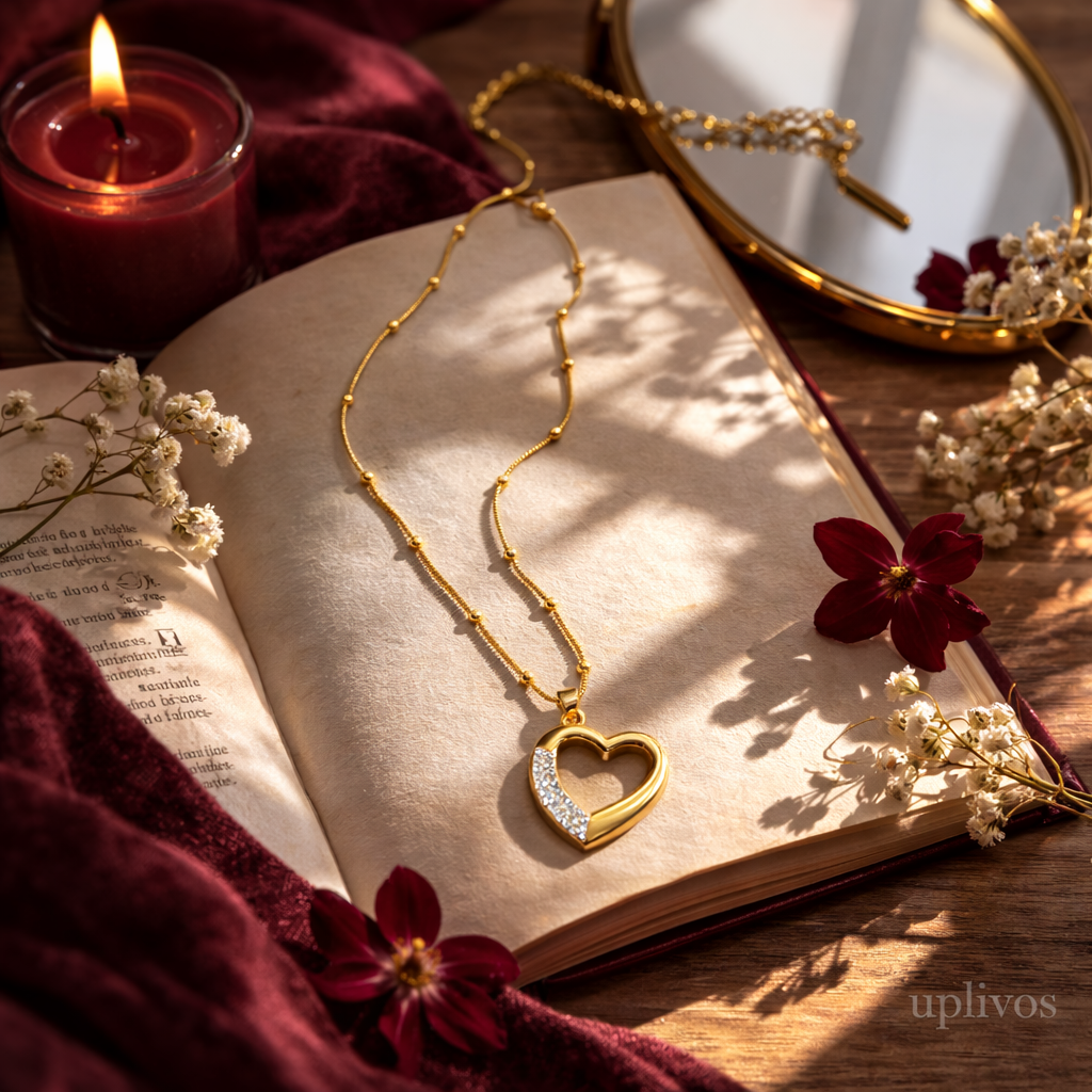 Uplivos Amora Spark Heart Necklace