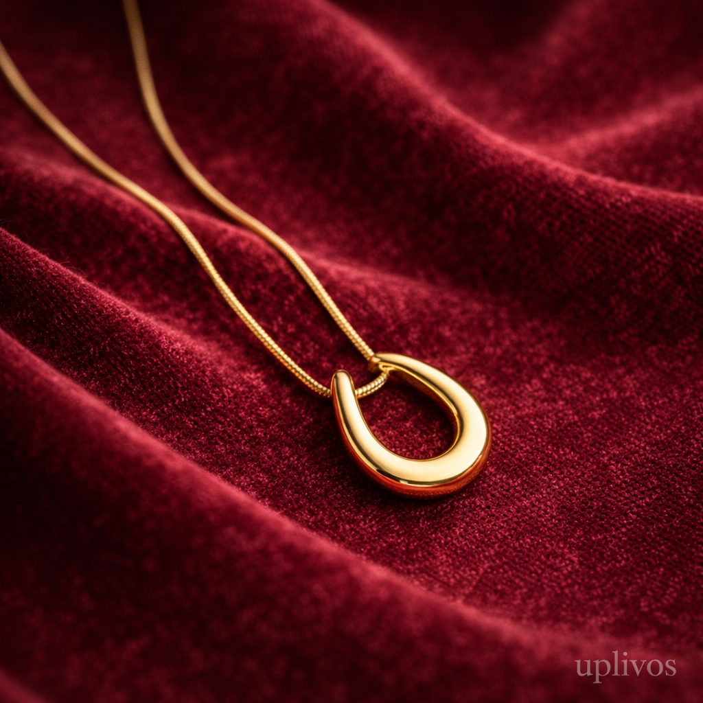 Uplivos Aurea Drop Pendant Necklace