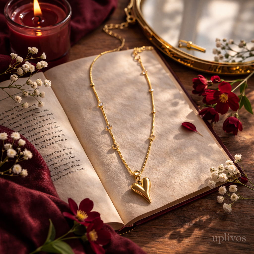 Uplivos Amora Radiant Heart Necklace