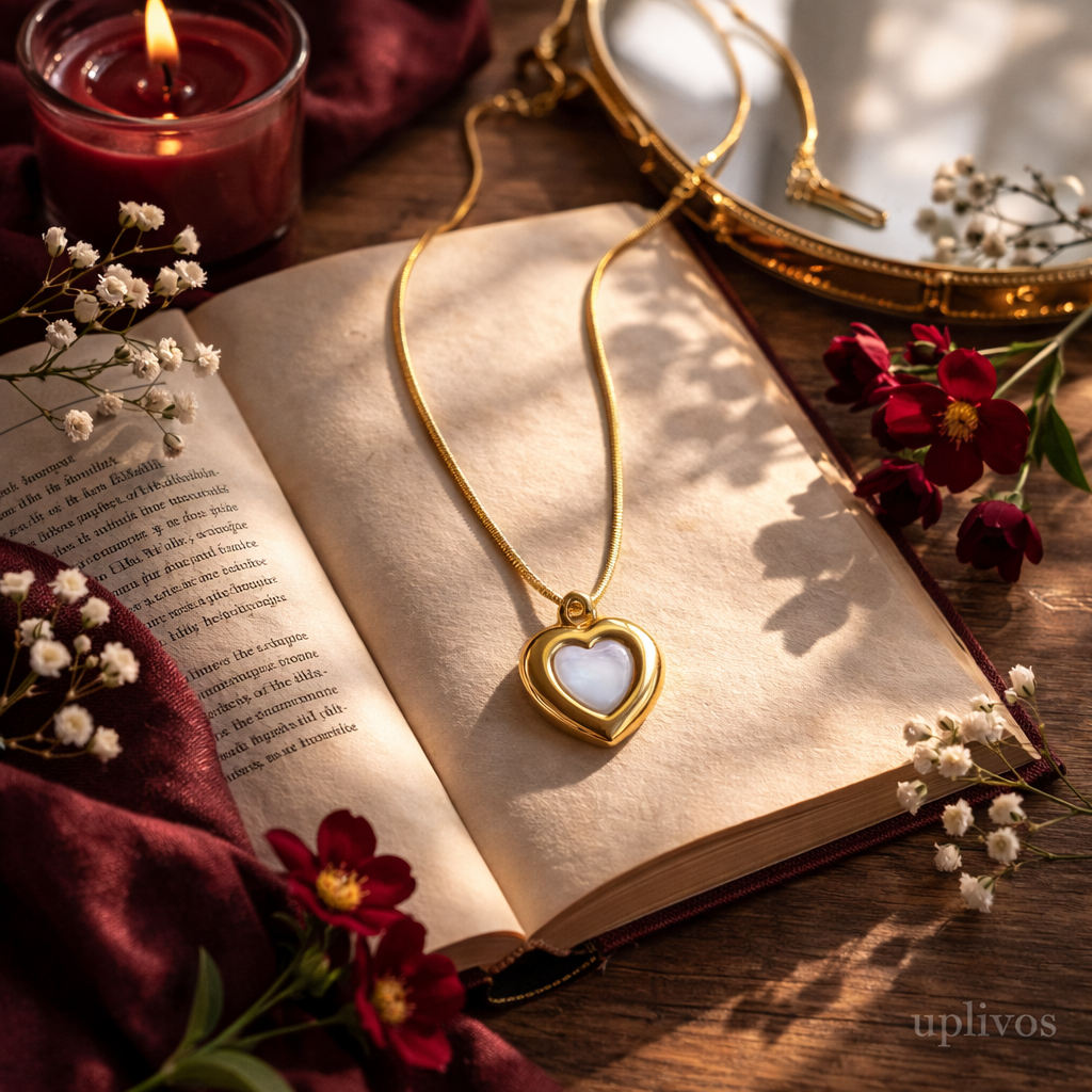 Uplivos Amora Heart Pendant Necklace