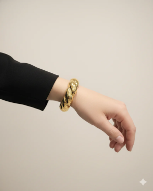 Uplivos™ Broad Bracelet – Premium Statement Piece (No. 3)